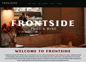 Frontsidefoodandwine.com.au thumbnail