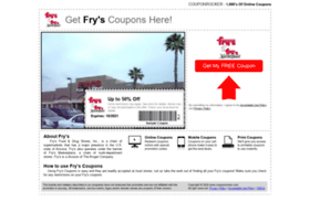 Frys.couponrocker.com thumbnail