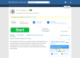 Ftp-utility.software.informer.com thumbnail