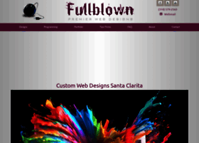 Fullblownwebdesign.com thumbnail