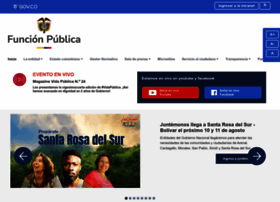 Funcionpublica.gov.co thumbnail