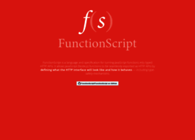 Functionscript.org thumbnail