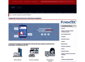Fundatec.ac.cr thumbnail
