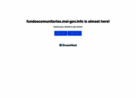 Fundoscomunitarios.mai-gov.info thumbnail