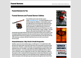 Funeralsermons.net thumbnail Funeralsermons.net thumbnail
