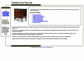 Furniturecaretips.com thumbnail