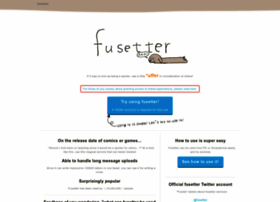 Fusetter.com thumbnail