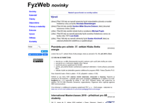 Fyzweb.cz thumbnail