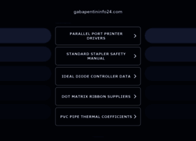 Gabapentininfo24.com thumbnail