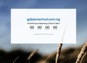 Gabsonschool.com.ng thumbnail