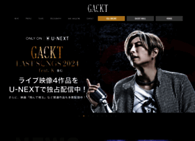 Gackt.com thumbnail