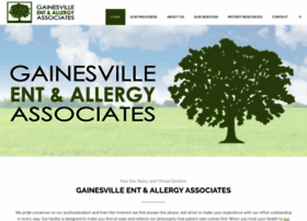 Gainesville-entandallergy.com thumbnail