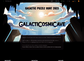 Galacticpuzzlehunt.com thumbnail