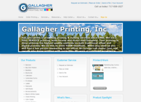 Gallagherprint.com thumbnail