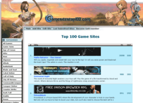 Gamesitestop100.com thumbnail