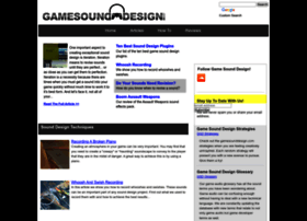 Gamesounddesign.com thumbnail