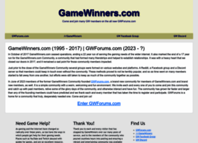 Gamewinners.com thumbnail