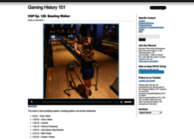 Gaminghistory101.com thumbnail