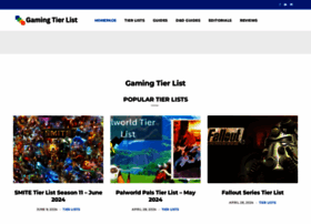 Gamingtierlist.com thumbnail