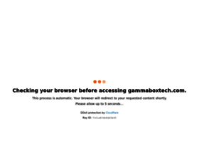 Gammaboxtech.com thumbnail