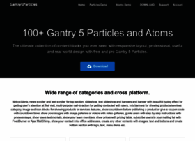 Gantry5particles.com thumbnail
