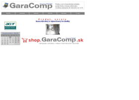 Garacomp.sk thumbnail Garacomp.sk thumbnail