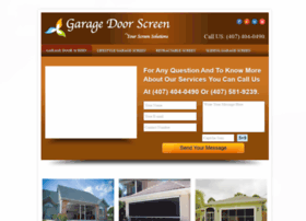 Garagedoor-screen.com thumbnail
