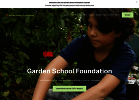 Gardenschoolfoundation.org thumbnail