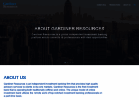 Gardinerresources.com thumbnail