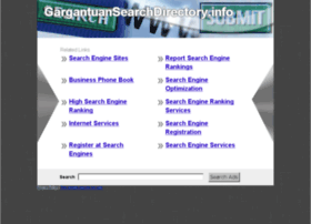 Gargantuansearchdirectory.info thumbnail