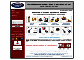 Garrettequipmentrentals.com thumbnail