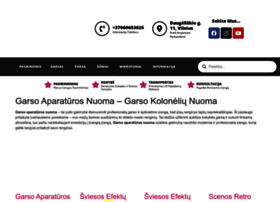 Garsoaparaturosnuoma.com thumbnail