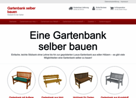 Gartenbank-selber-bauen.de thumbnail