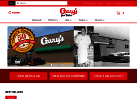 Garys-foods.com thumbnail