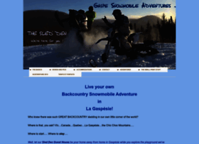 Gaspe-snowmobile-adventures.com thumbnail