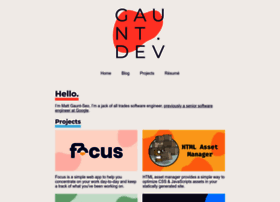 Gauntface.co.uk thumbnail