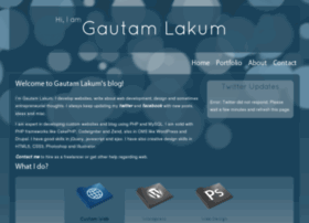 Gautamlakum.com thumbnail
