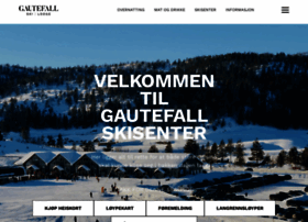 Gautefall-skisenter.no thumbnail