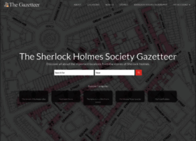 Gazetteer.sherlock-holmes.org.uk thumbnail