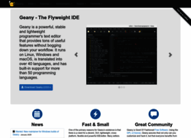 Geany.org thumbnail