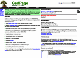 Gedpage.com thumbnail