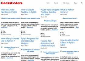 Geekscoders.com thumbnail