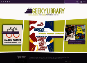 Geekylibrary.com thumbnail