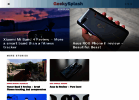 Geekysplash.com thumbnail