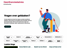 Geenfinancieeladvies.nl thumbnail
