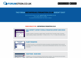 Geetarfreaks.forumotion.co.uk thumbnail