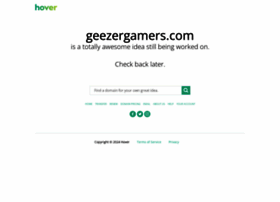 Geezergamers.com thumbnail