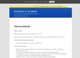 Geiriaduracademi.org thumbnail Geiriaduracademi.org thumbnail