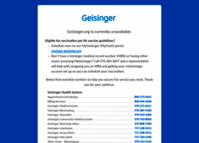 Geisingerconnect.geisinger.org thumbnail