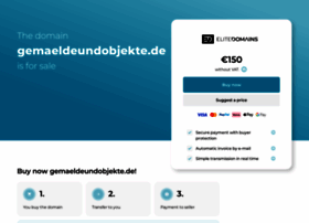 Gemaeldeundobjekte.de thumbnail